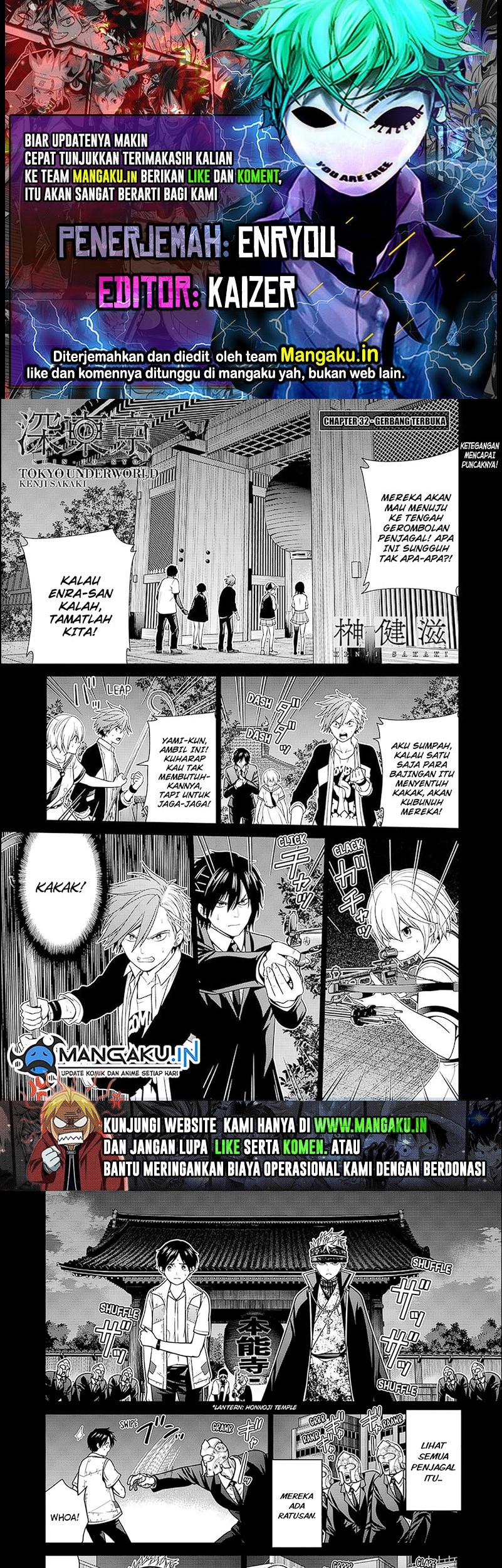 Baca Komik Tokyo Underworld Chapter 32 Gambar 1