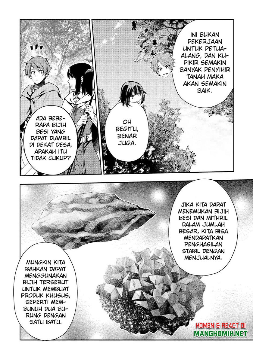 Hazure Zokusei Tsuchi Mahou no Sei de Henkyou ni Tsuihousareta no de, Gangan Ryouchi Kaitakushimasu! Chapter 05 Gambar 22