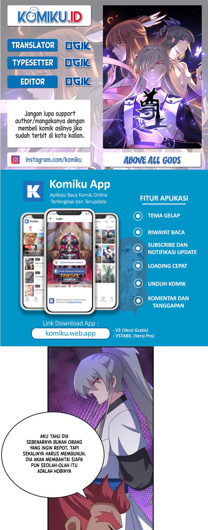 Komik Above All Gods Chapter 331.5 gambar nomor 1