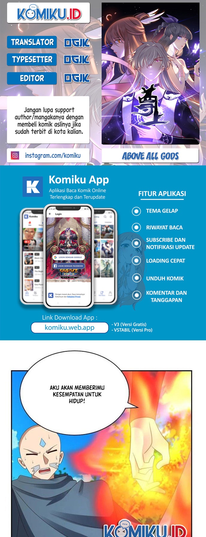 Baca Komik Above All Gods Chapter 337 Gambar 1