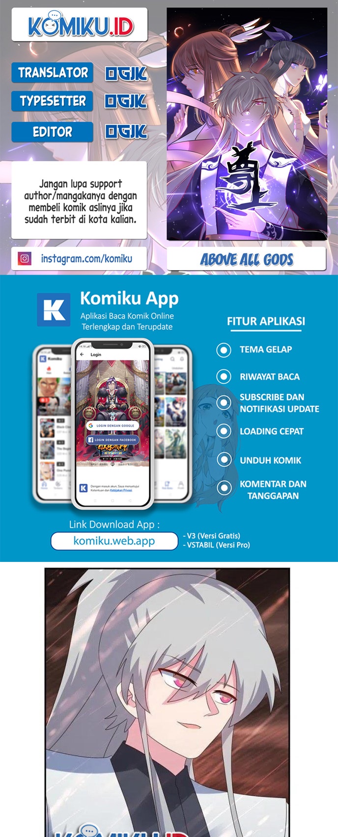 Baca Komik Above All Gods Chapter 340 Gambar 1