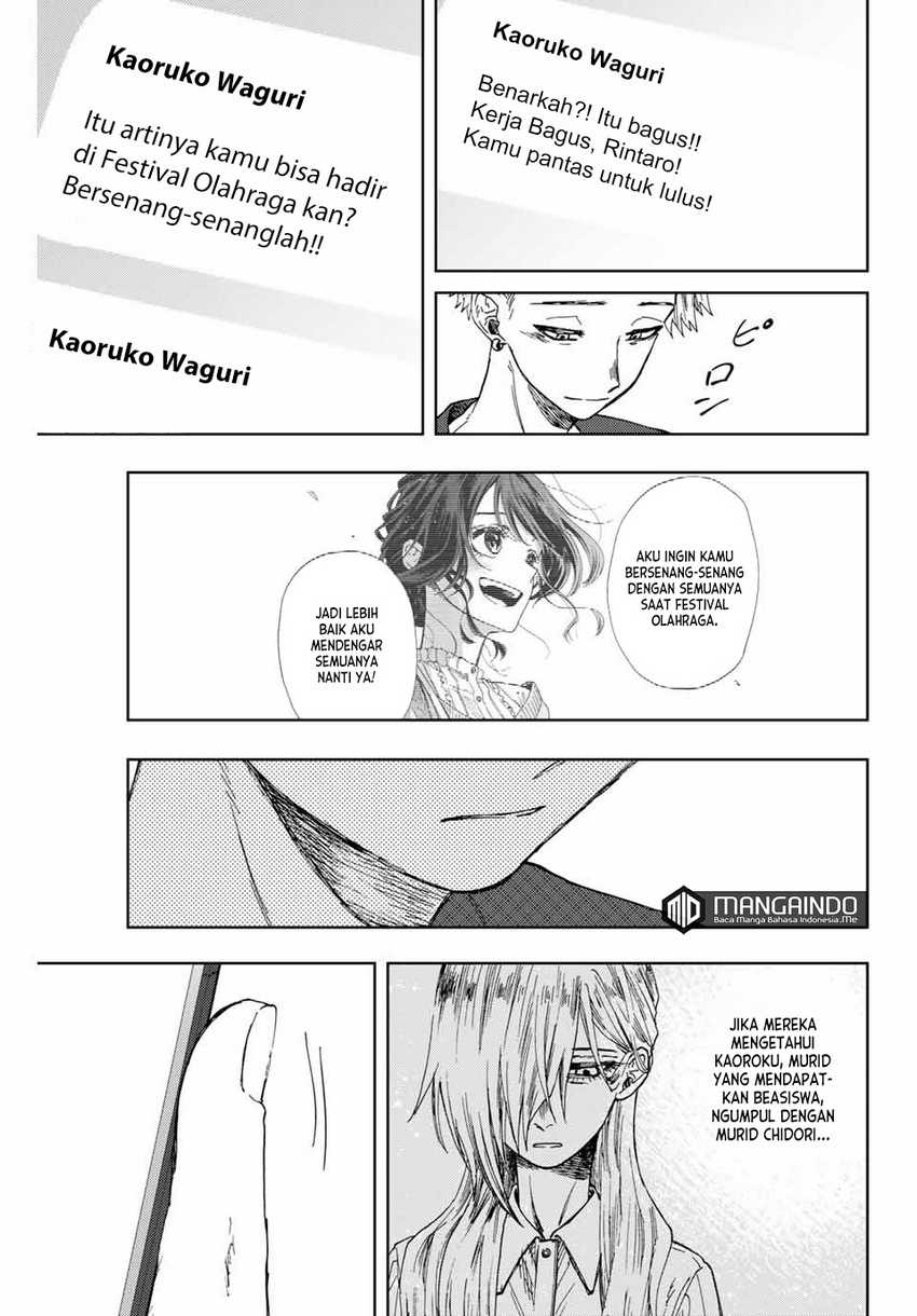 Kaoru Hana wa Rin to Saku Chapter 08 Gambar 12