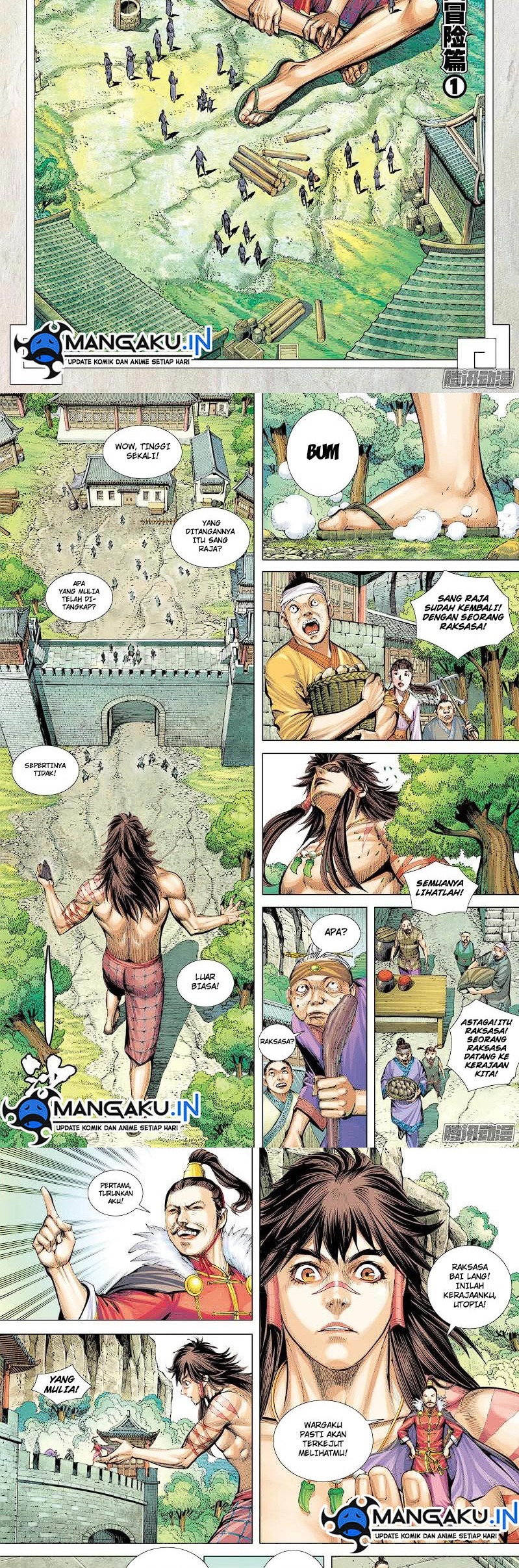 Baca Manhua Journey to the West (Zheng Jian He) Chapter 131 Gambar 2