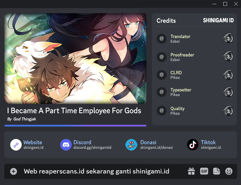 Baca Komik I Became A Part Time Employee For Gods (Albanara of the Gods) Chapter 23 Gambar 1