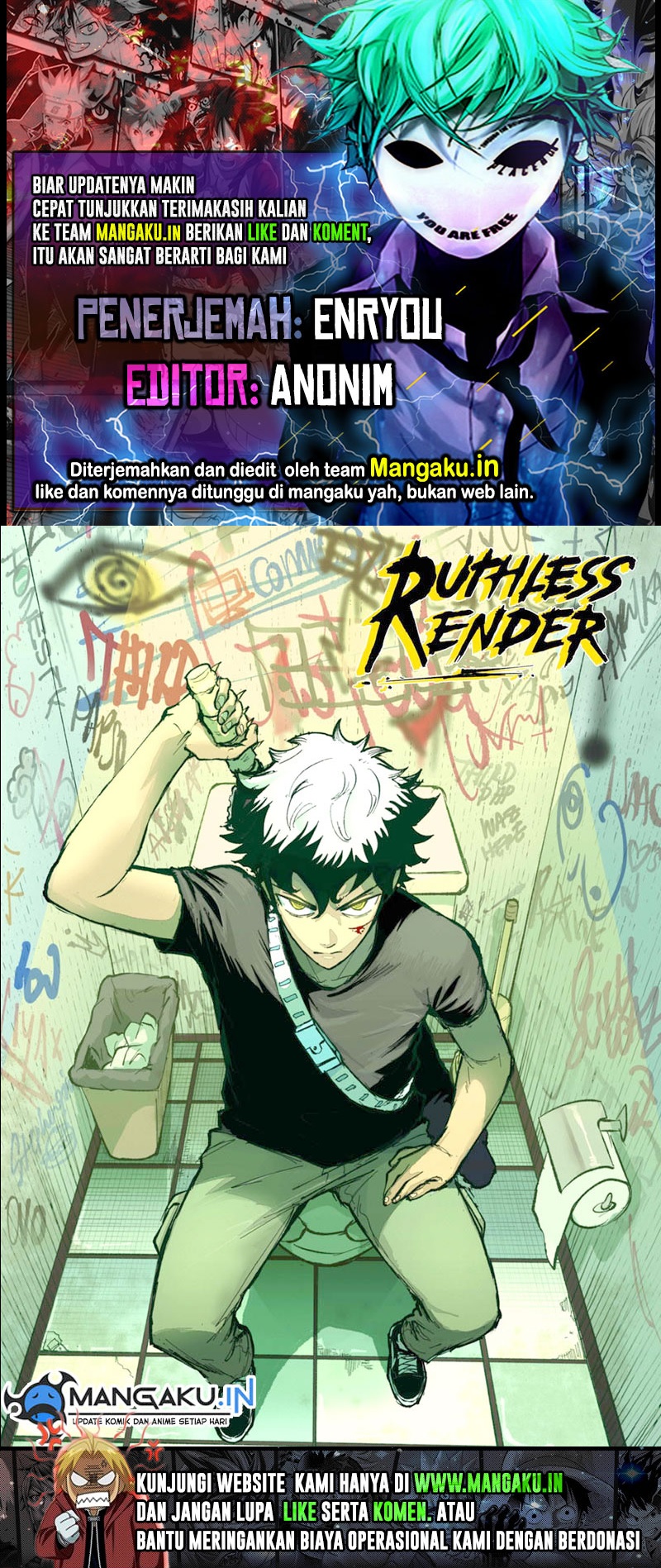 Baca Komik Ruthless Render Chapter 03.1 Gambar 1