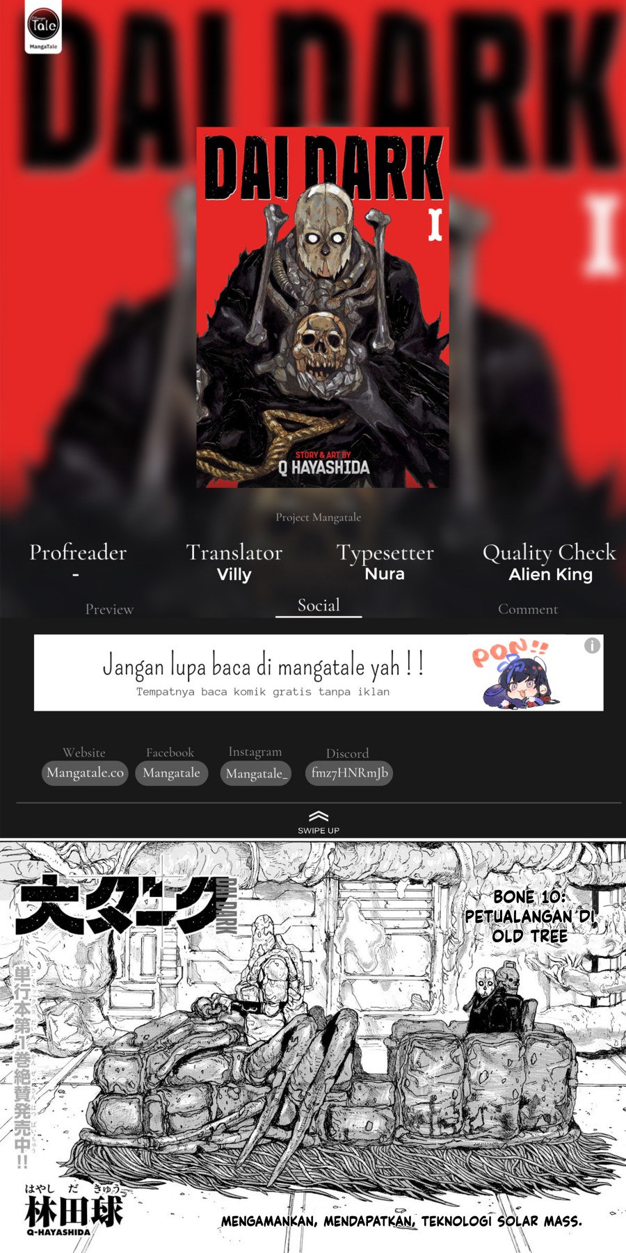 Baca Komik Dai Dark Chapter 10 Gambar 1