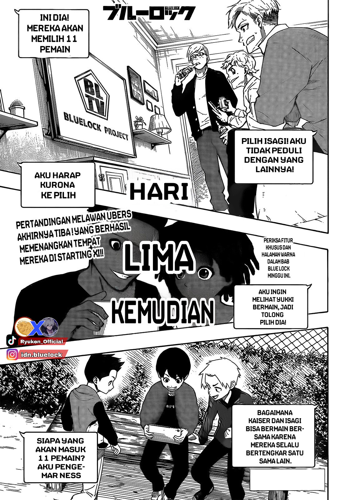Blue Lock Chapter 209 Gambar 3