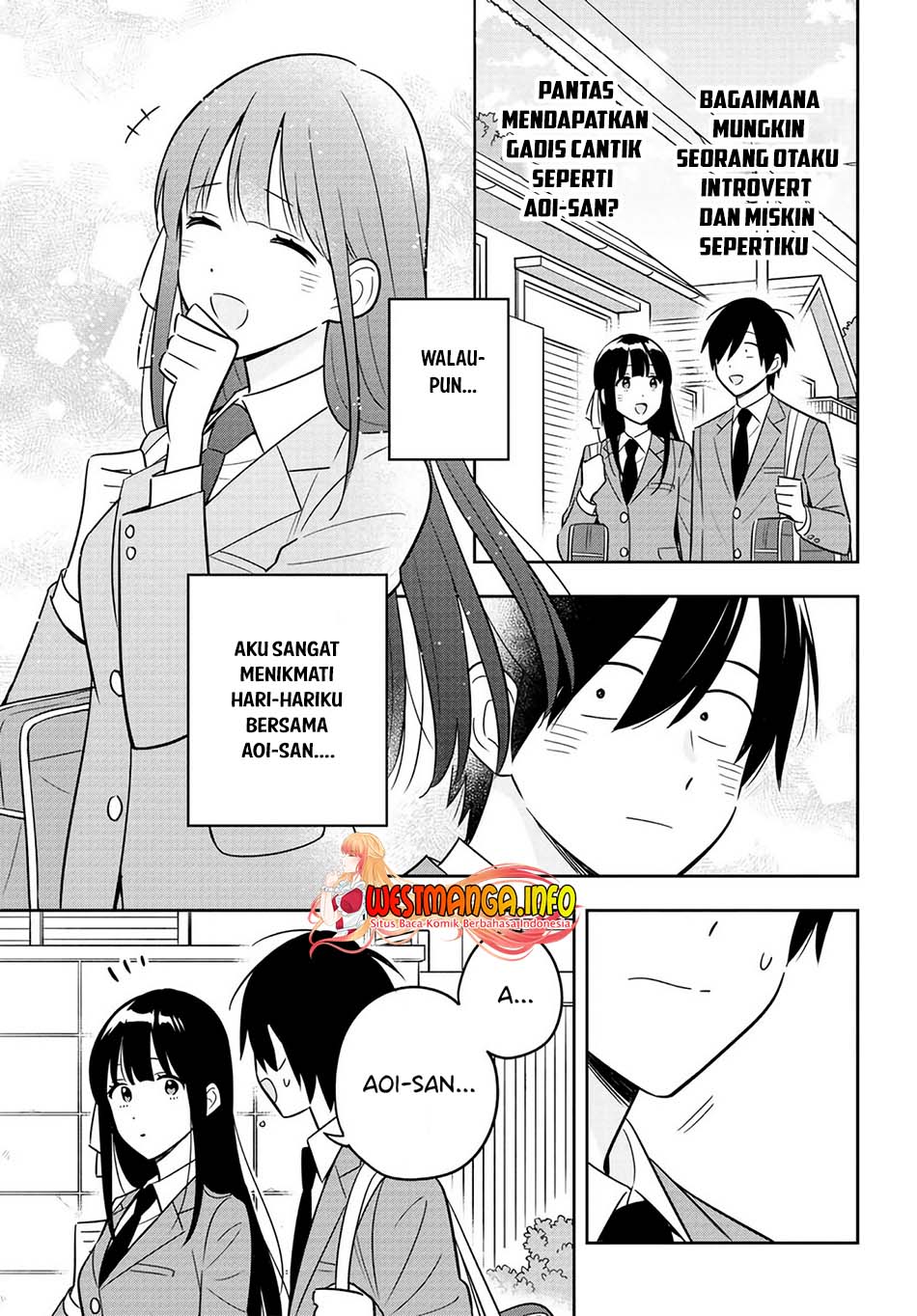 Inkya de Wotaku de Binbou Dakedo Bijin Ojou-sama ni Osaretemasu Chapter 03.3 Gambar 4