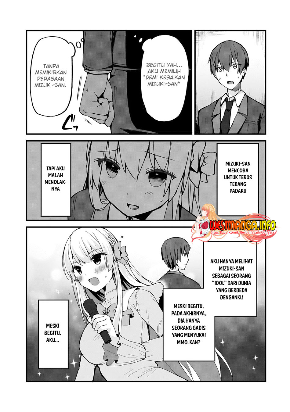 Netoge no Yome ga Ninki Idol datta Chapter 06 Gambar 15