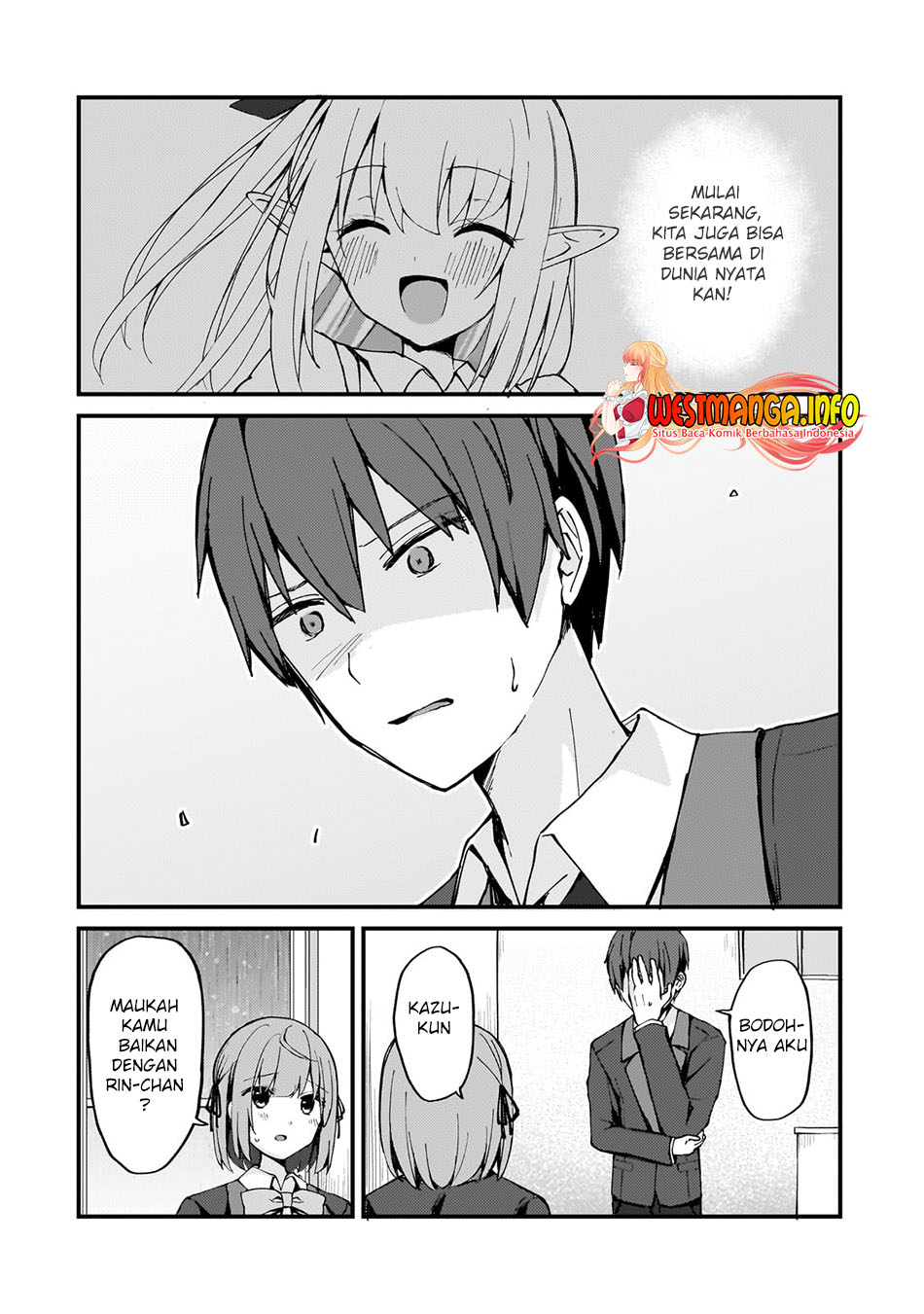 Netoge no Yome ga Ninki Idol datta Chapter 06 Gambar 16