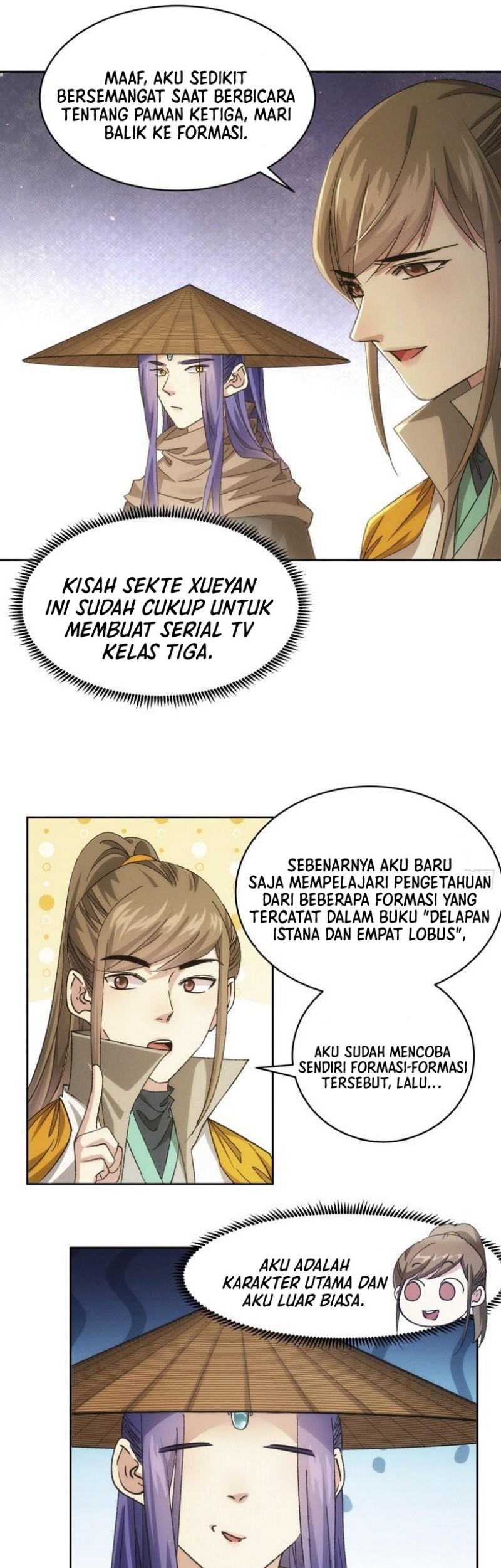 I Just Don’t Play the Card According to the Routine Chapter 111 Gambar 22