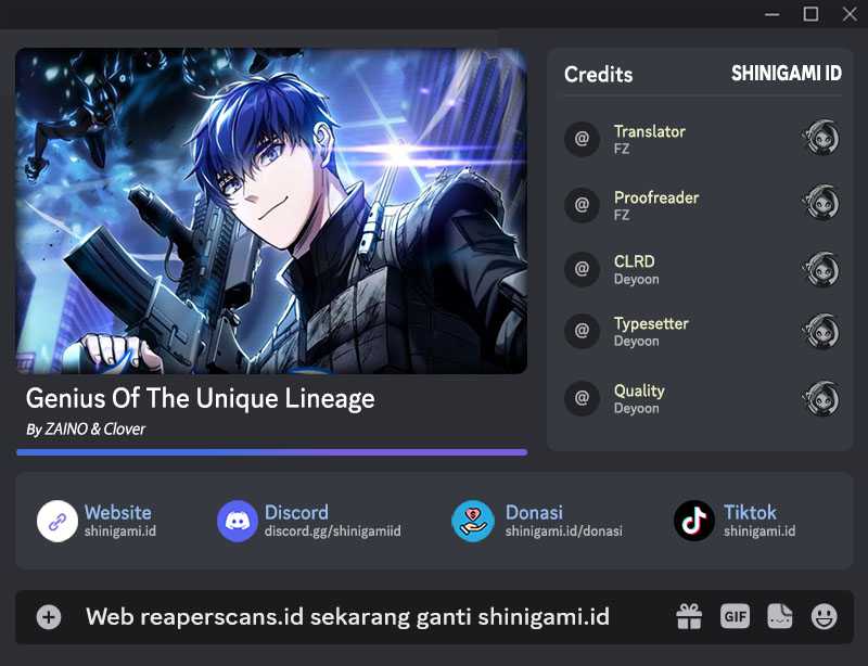 Komik Genius of the Unique Lineage Chapter 36 gambar 1