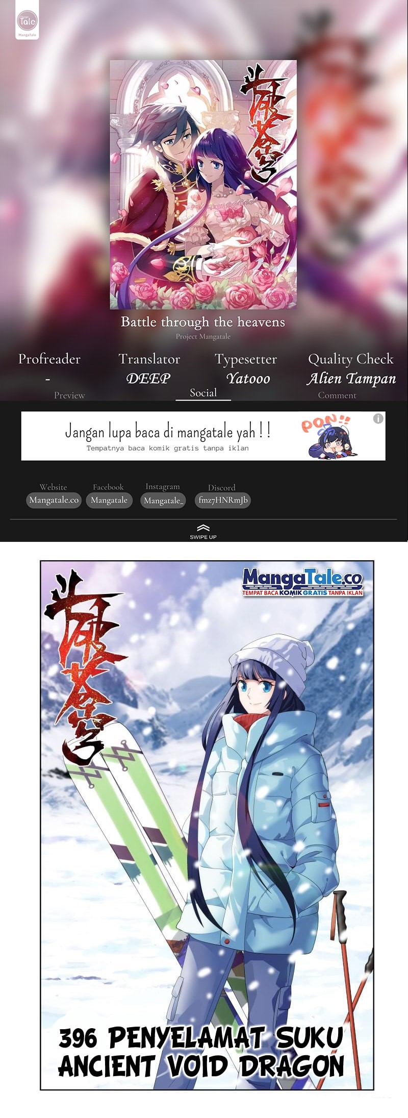 Baca Komik Battle Through the Heavens Chapter 396 Gambar 1