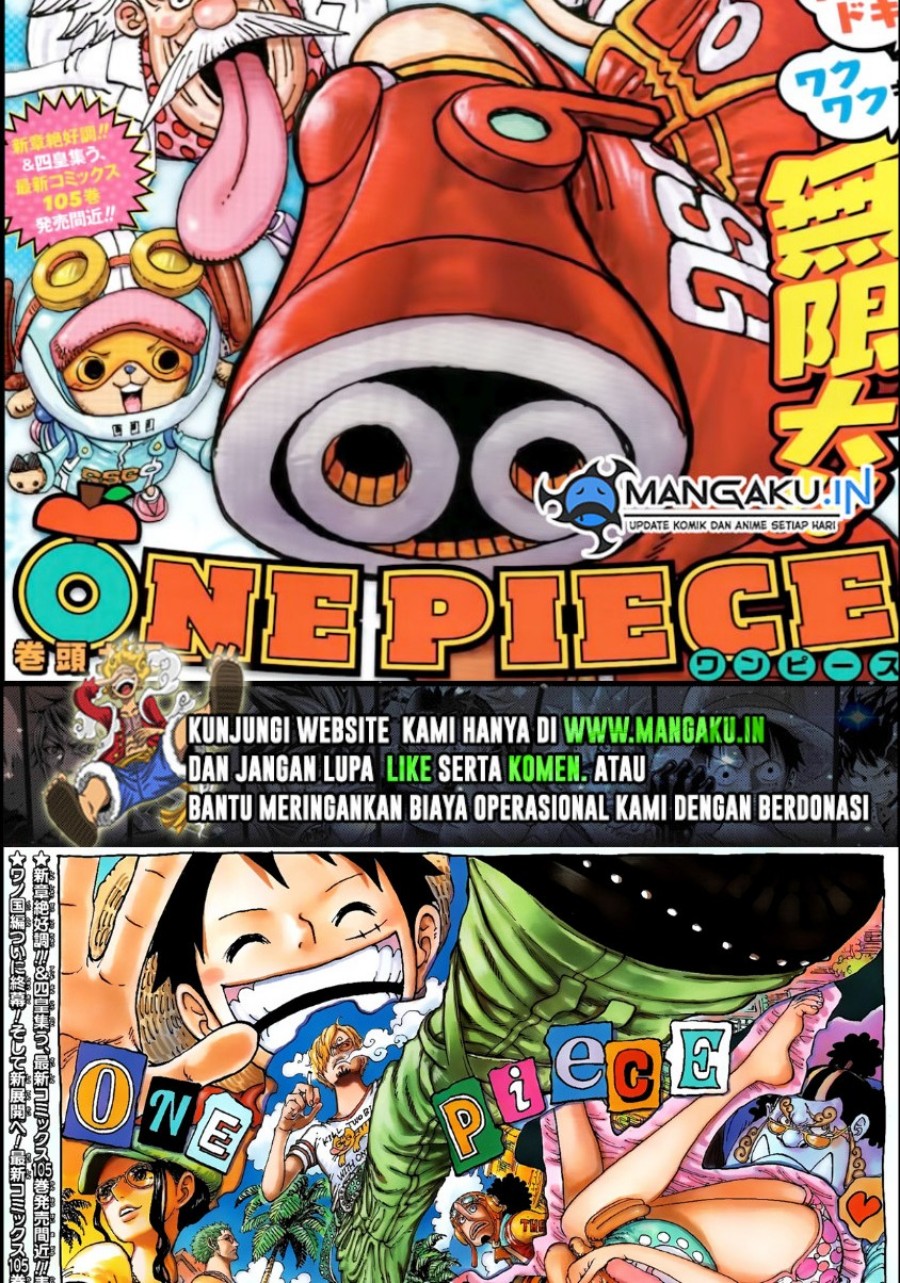 Baca Manga One Piece Chapter 1076 Gambar 2
