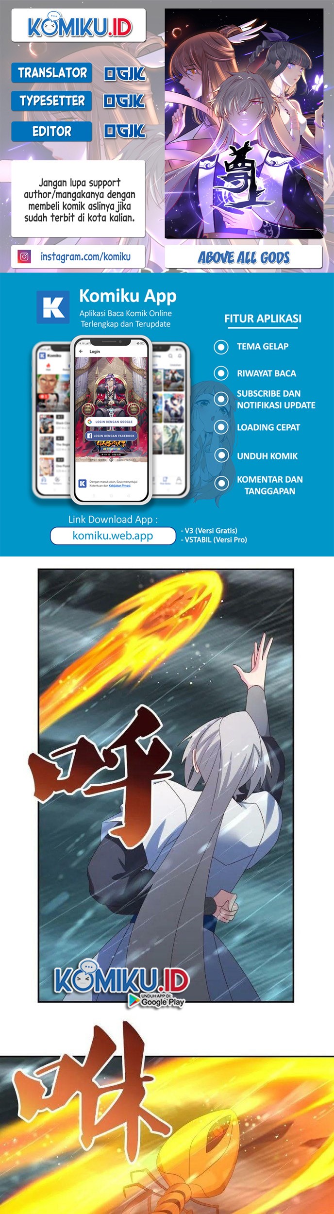 Baca Komik Above All Gods Chapter 344 Gambar 1