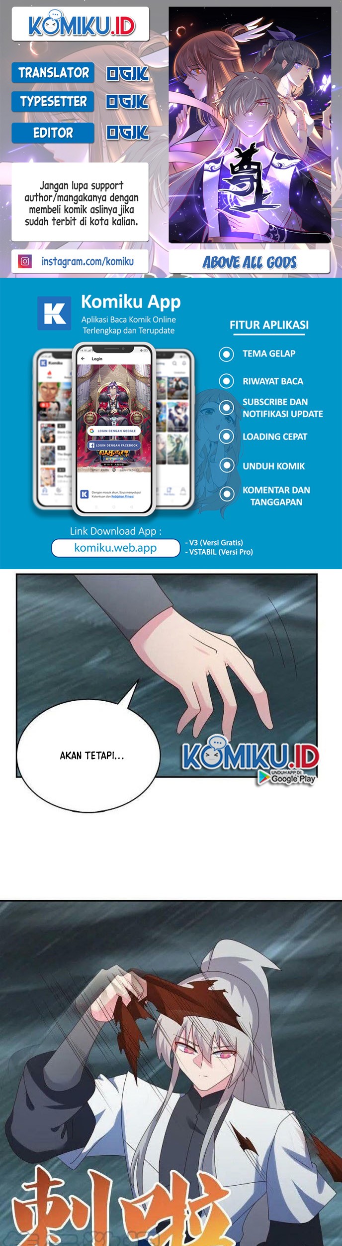 Baca Komik Above All Gods Chapter 344.5 Gambar 1