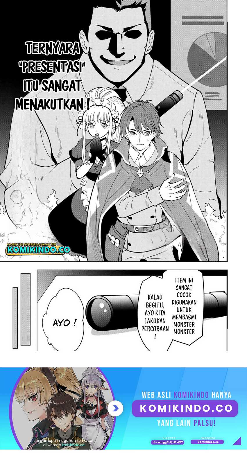 Souzou Renkinjutsushi wa Jiyuu wo Ouka suru: Kokyou wo Tsuihou saretara, Maou no Ohizamoto de Chouzetsu Kouka no Magic Item Tsukuri-houdai ni Narimashita Chapter 10.3 Gambar 13