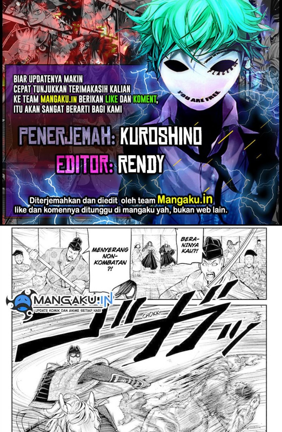 Baca Komik The Elusive Samurai Chapter 77 Gambar 1
