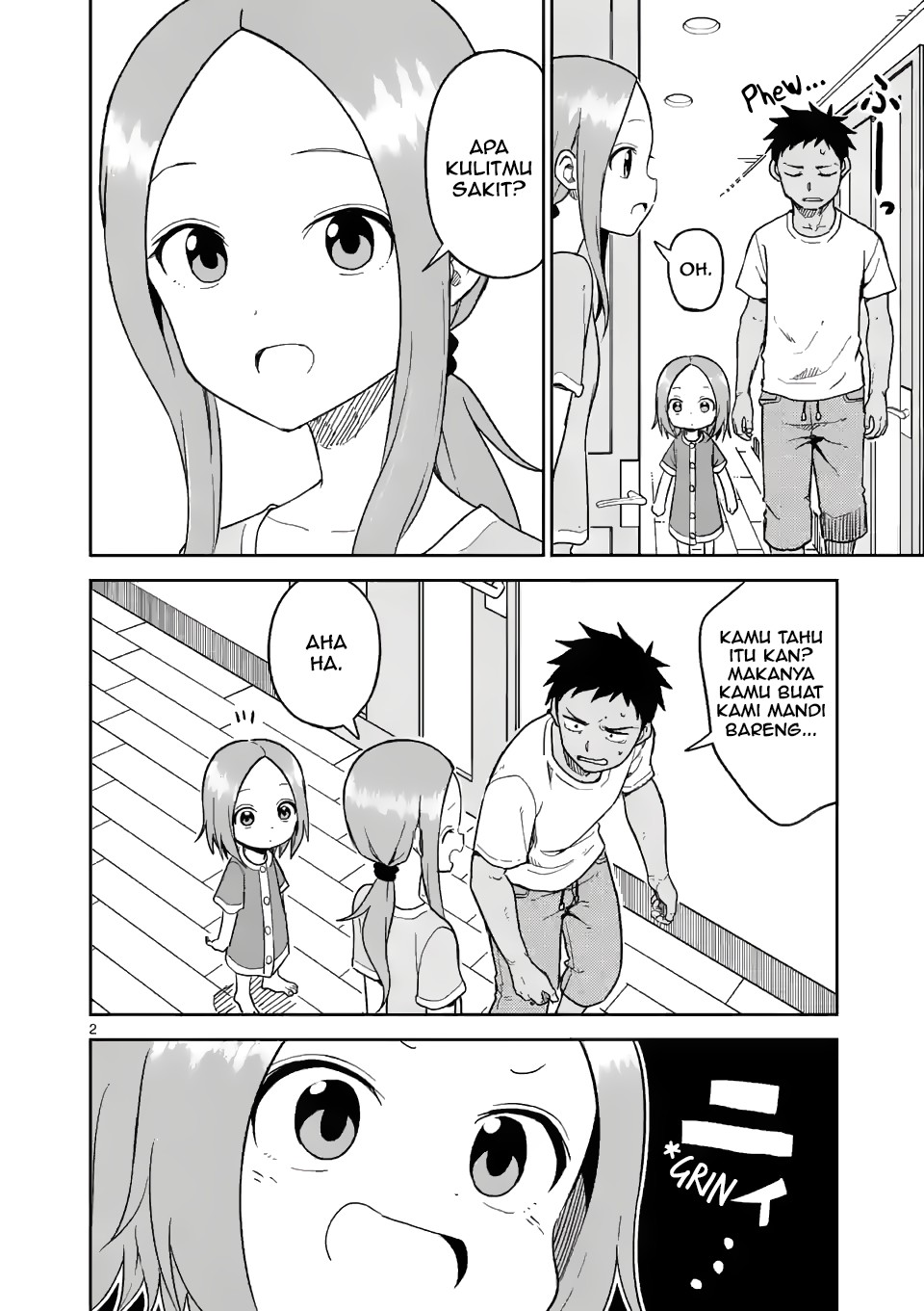Baca Manga Karakai Jouzu no (Moto) Takagi-san Chapter 151 Gambar 2