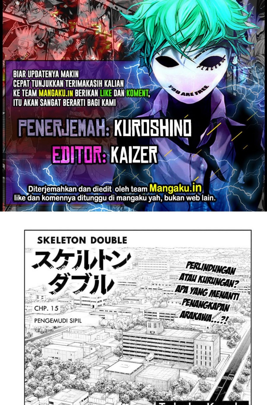 Baca Komik Skeleton Double Chapter 15 Gambar 1