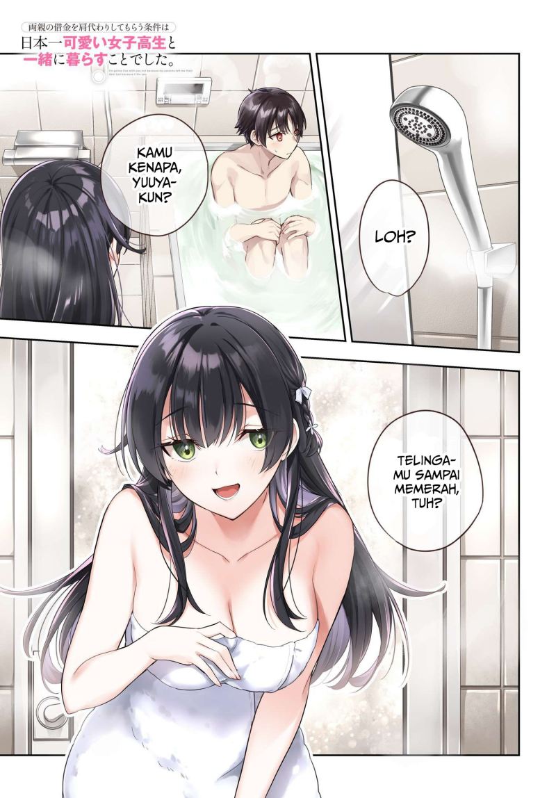 Baca Manga Ryoushin no Shakkin wo Katagawari Shite Morau Jouken wa Nihon’ichi Kawaii Joshikousei to Issho ni Kurasu Koto Deshita Chapter 10 Gambar 2