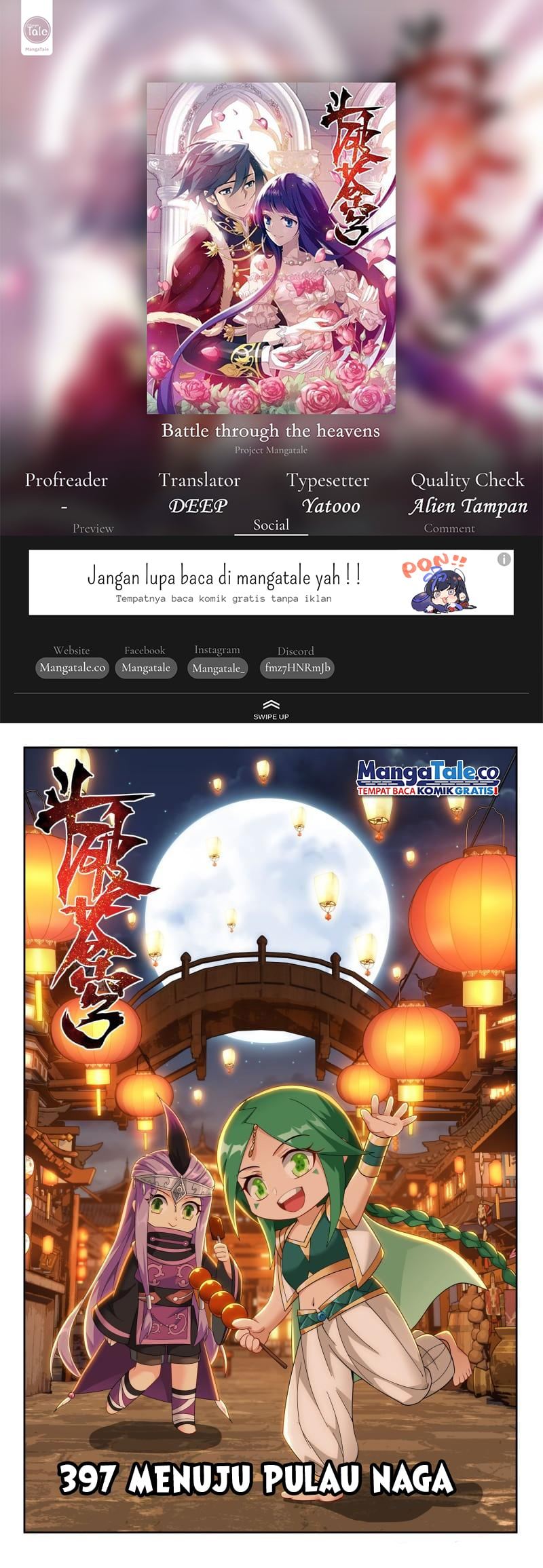 Baca Komik Battle Through the Heavens Chapter 397 Gambar 1