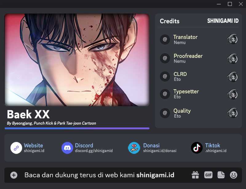 Komik Baek XX Chapter 14 gambar nomor 1