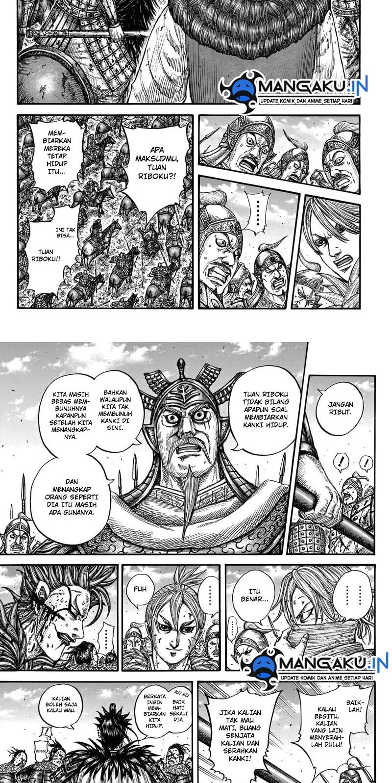 Baca Manga Kingdom Chapter 750 Gambar 2