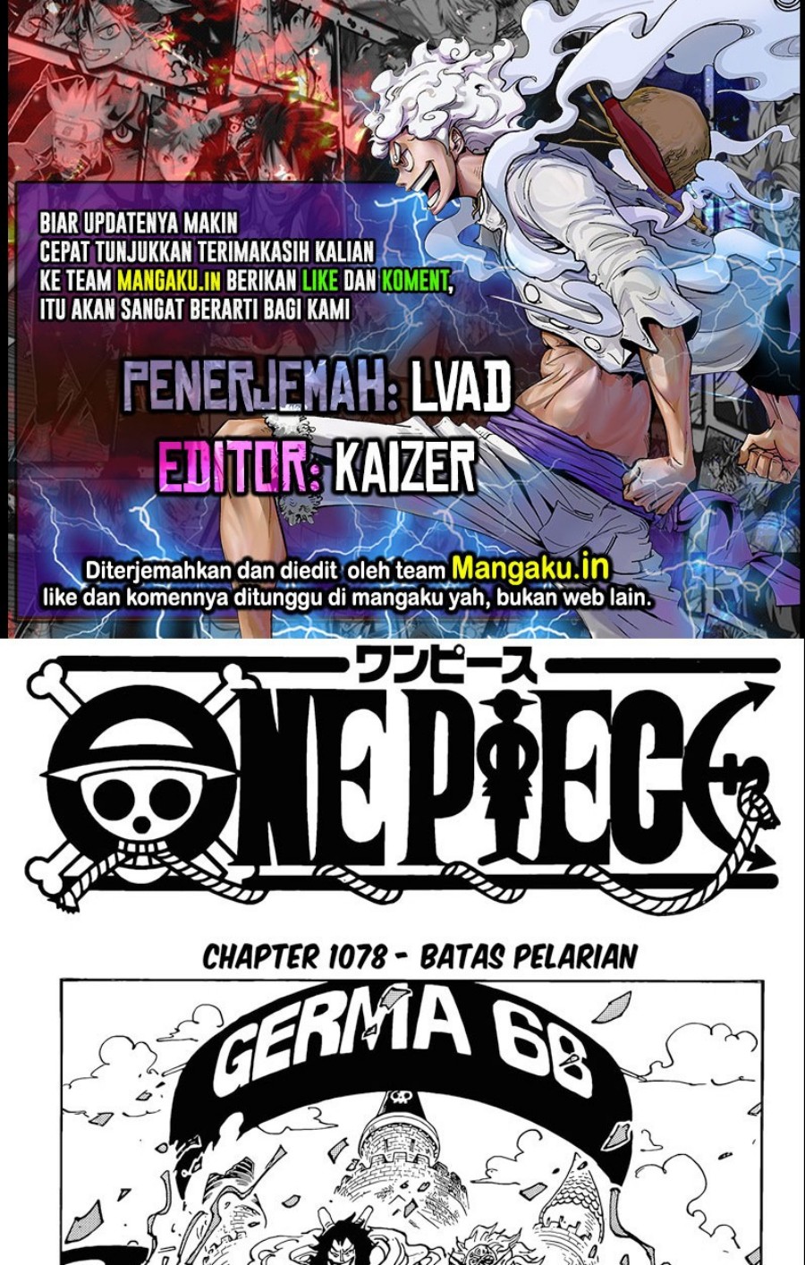 Baca Komik One Piece Chapter 1078 Gambar 1