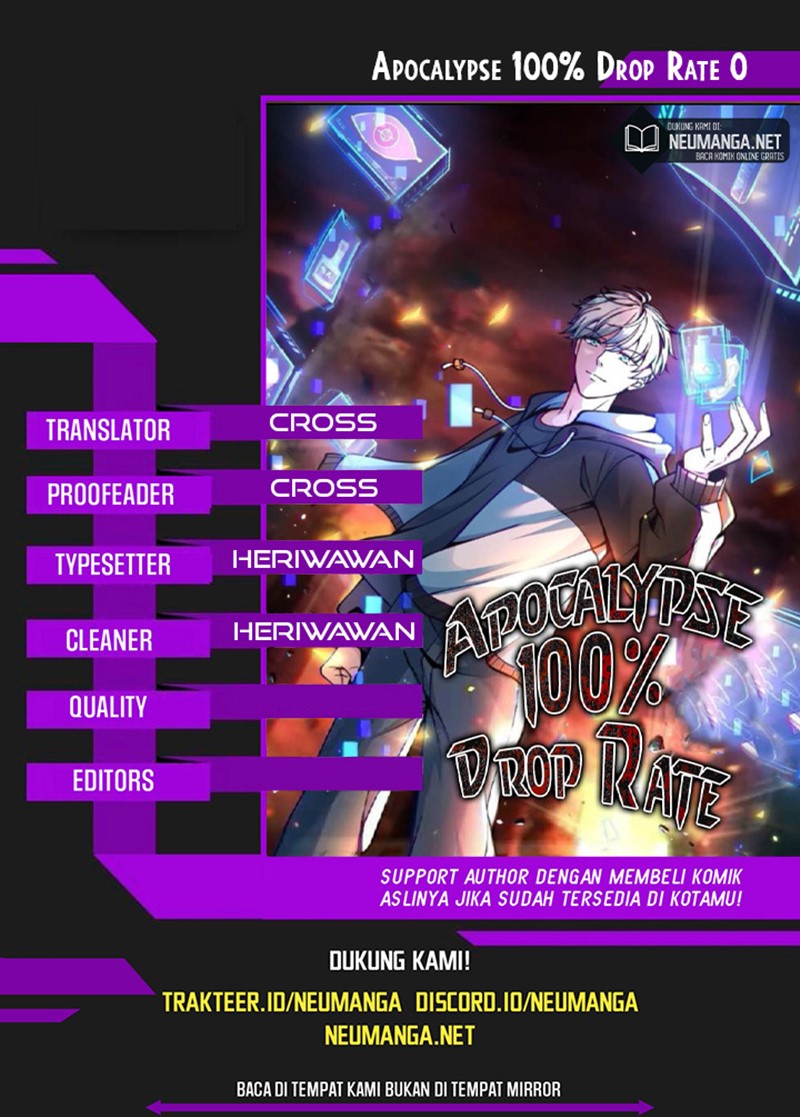 Baca Komik Apocalypse 100% Drop Rate Chapter 02 Gambar 1