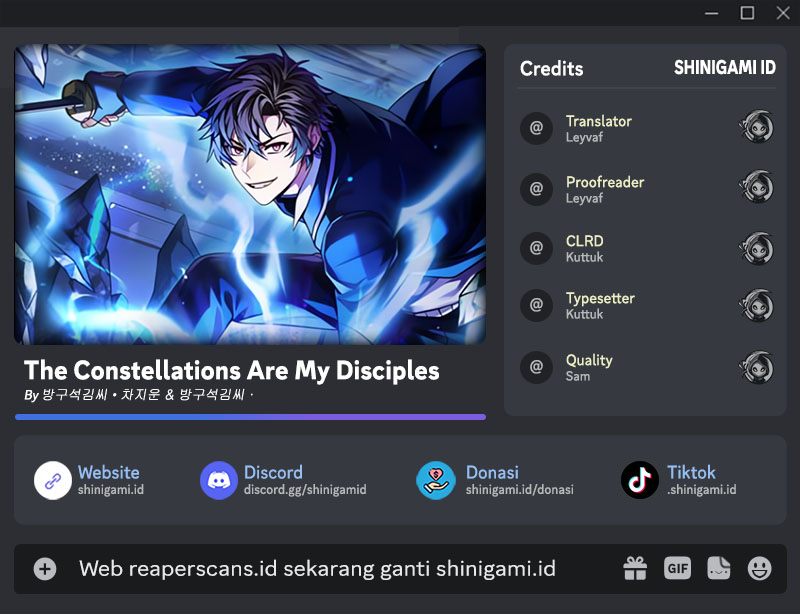 Baca Komik The Constellations Are My Disciples Chapter 09 Gambar 1
