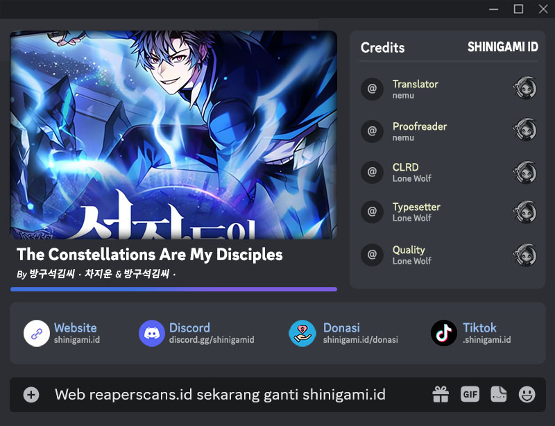 Baca Komik The Constellations Are My Disciples Chapter 07 Gambar 1