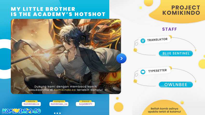 Baca Komik The Little Brother Is the Academy’s Hotshot Chapter 07 Gambar 1