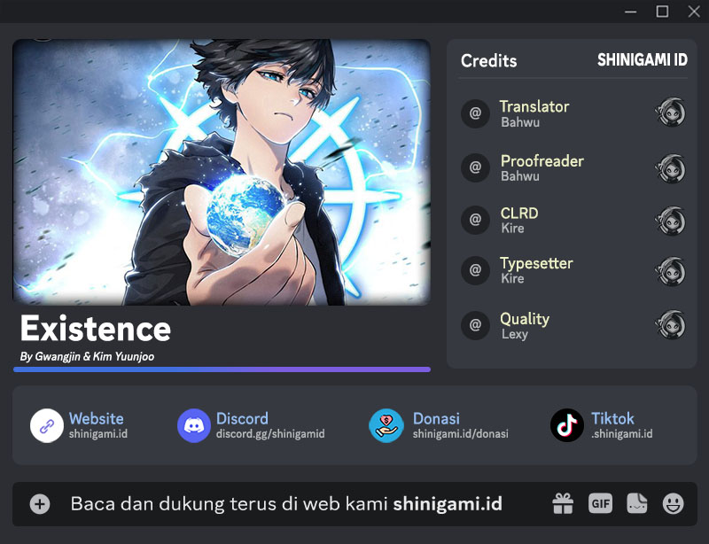 Baca Komik Existence Chapter 35 Gambar 1