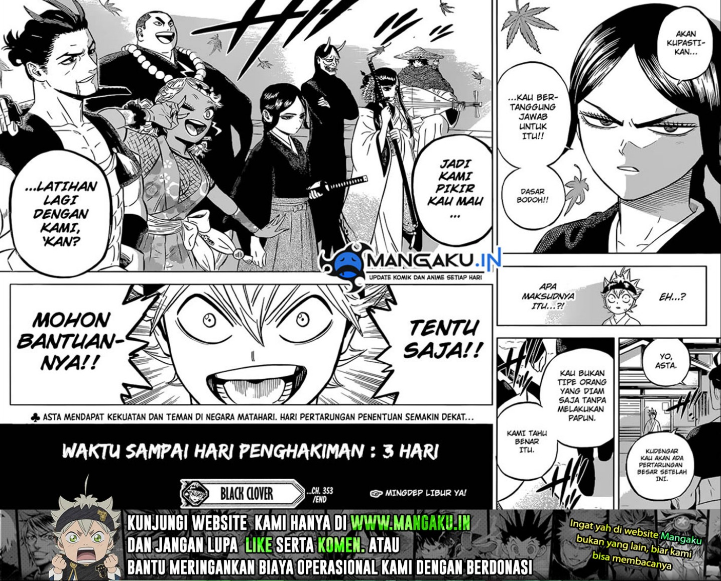 Black Clover Chapter 353 Gambar 9