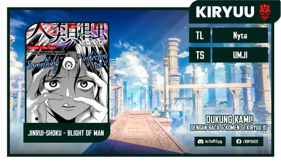 Baca Komik Jinrui-Shoku: Blight of Man Chapter 01.2 Gambar 1