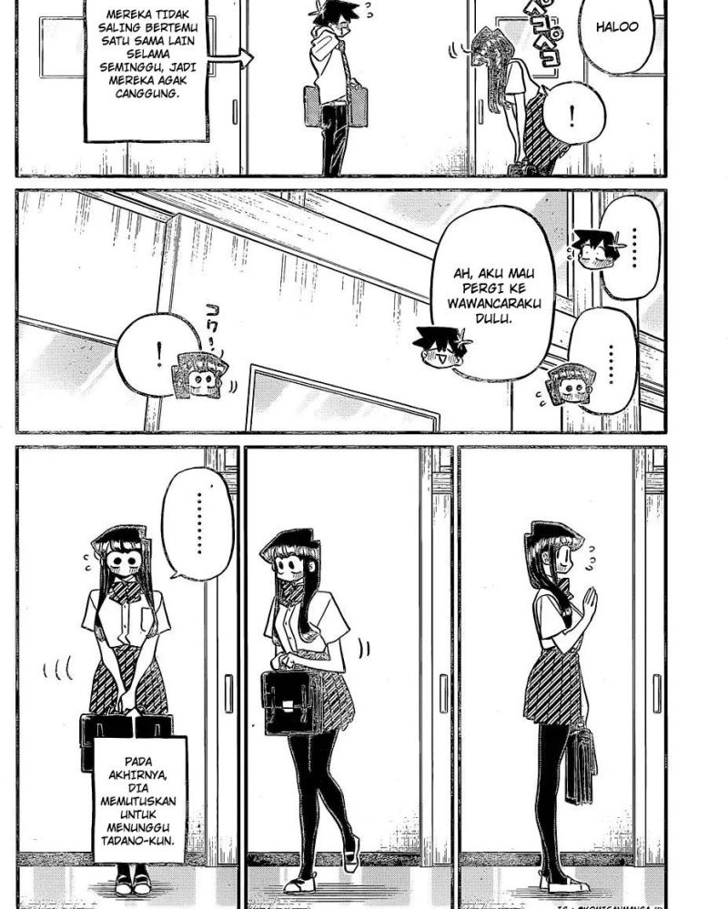 Baca Manga Komi-san wa Komyushou Desu Chapter 395 Gambar 2