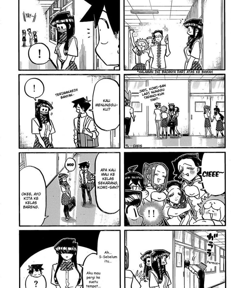 Komi-san wa Komyushou Desu Chapter 395 Gambar 3