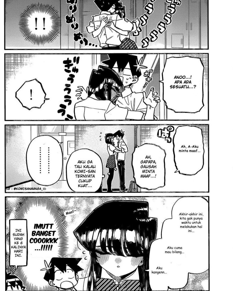 Komi-san wa Komyushou Desu Chapter 395 Gambar 8