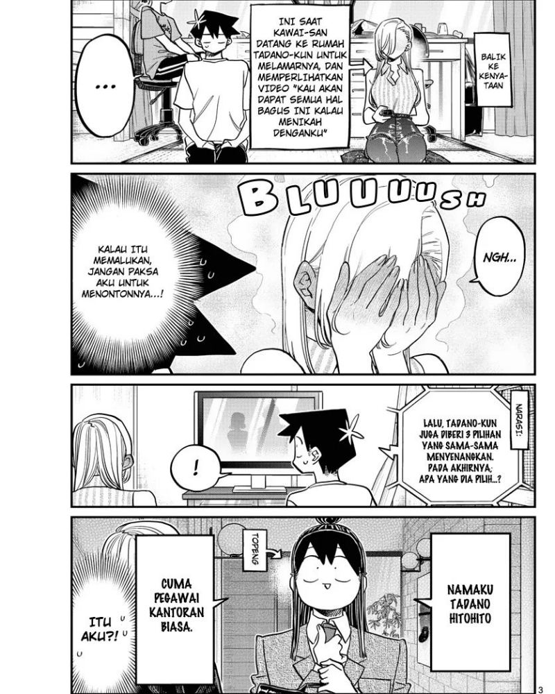 Komi-san wa Komyushou Desu Chapter 393 Gambar 3