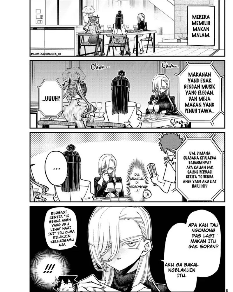 Komi-san wa Komyushou Desu Chapter 393 Gambar 5
