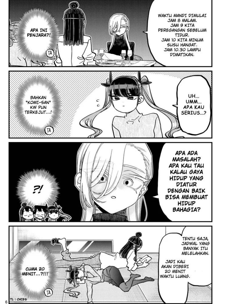 Komi-san wa Komyushou Desu Chapter 393 Gambar 6