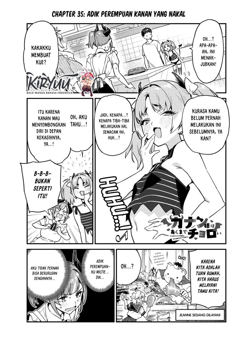 Baca Manga Kanan-sama wa Akumade Choroi Chapter 35 Gambar 2