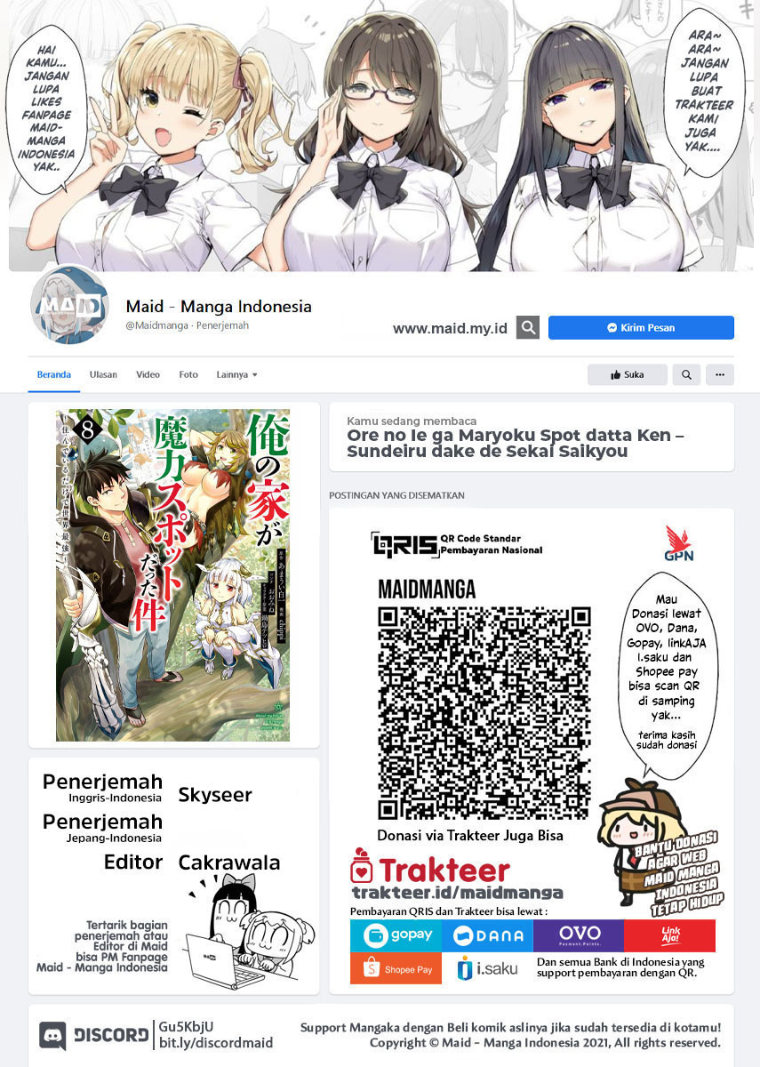 Baca Manga Ore No Ie Ga Maryoku Spot Datta Ken: Sundeiru Dake De Sekai Saikyou Chapter 100 Gambar 2