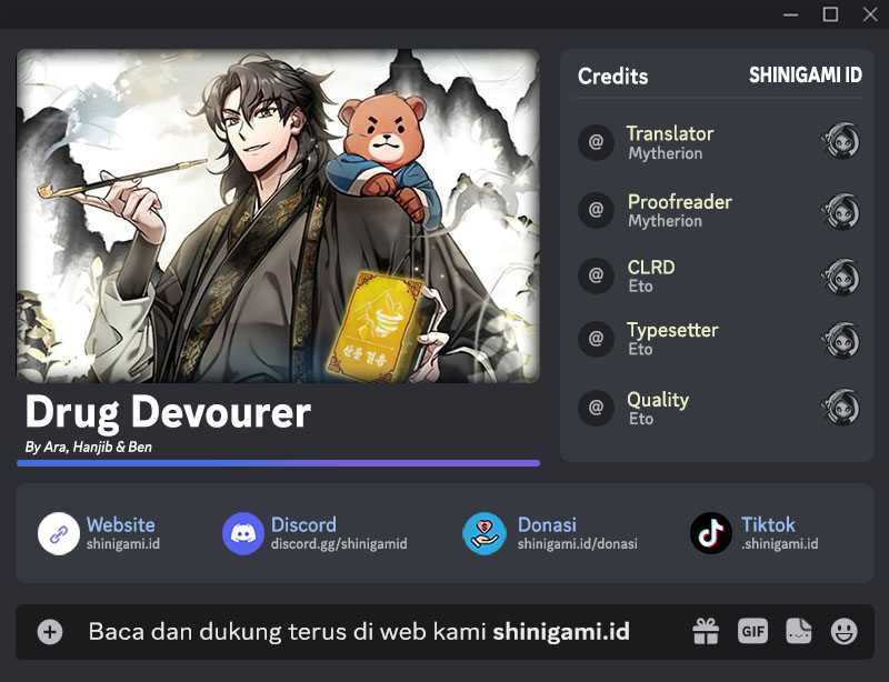 Baca Komik Drug Devourer Chapter 27 Gambar 1
