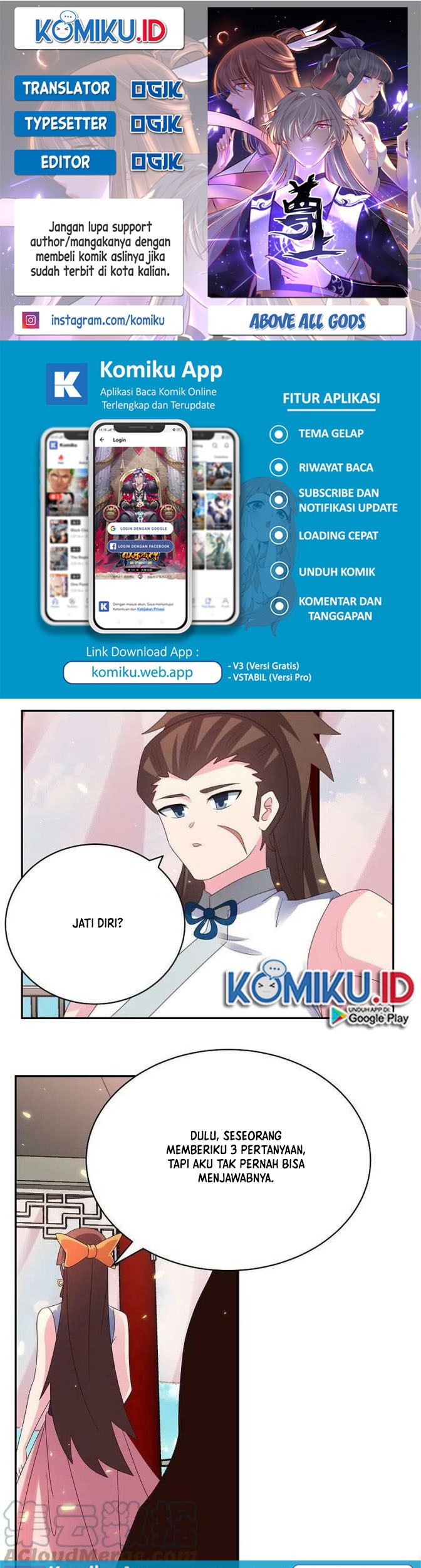 Komik Above All Gods Chapter 352 gambar nomor 1