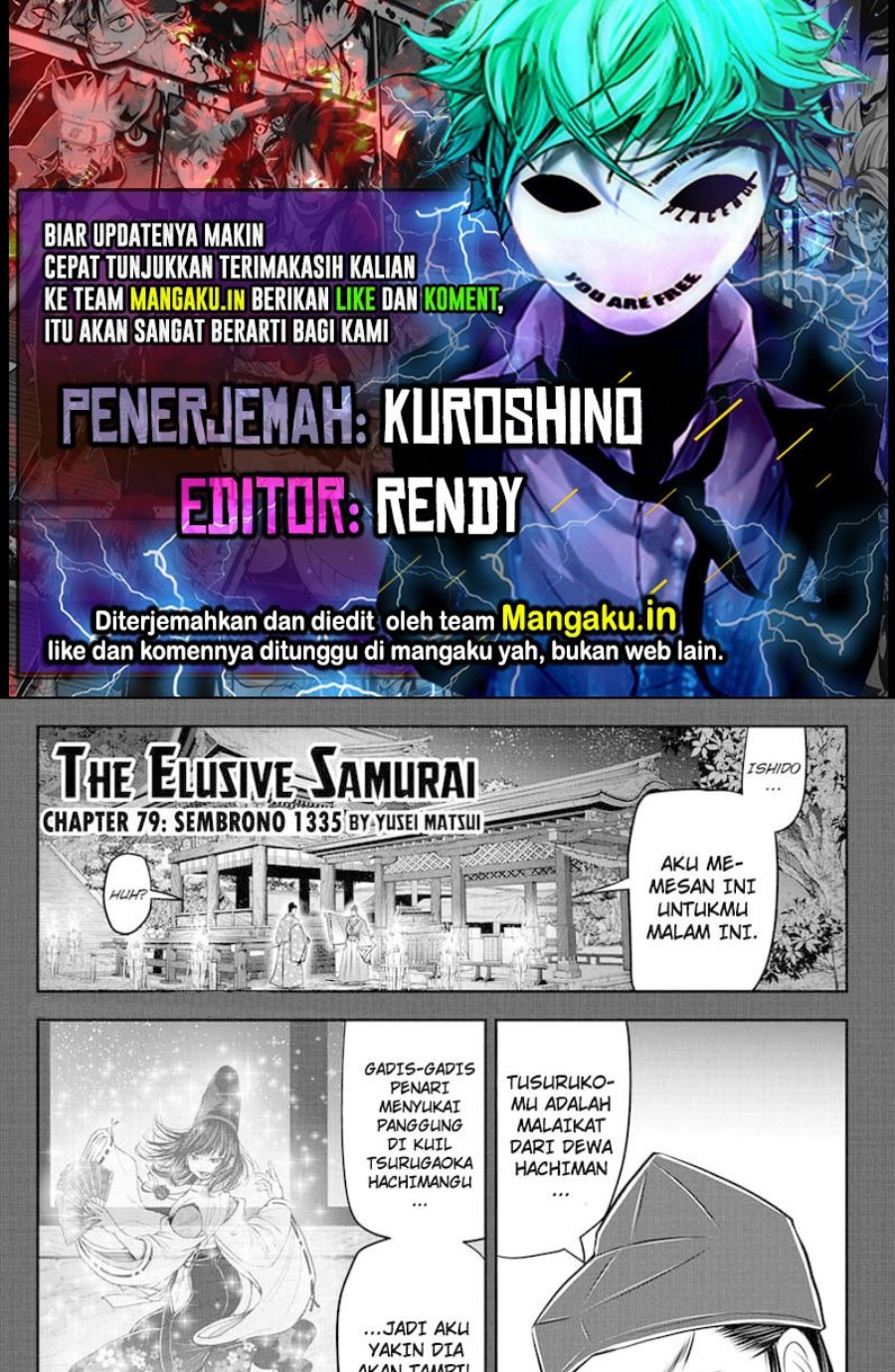 Baca Komik The Elusive Samurai Chapter 79 Gambar 1