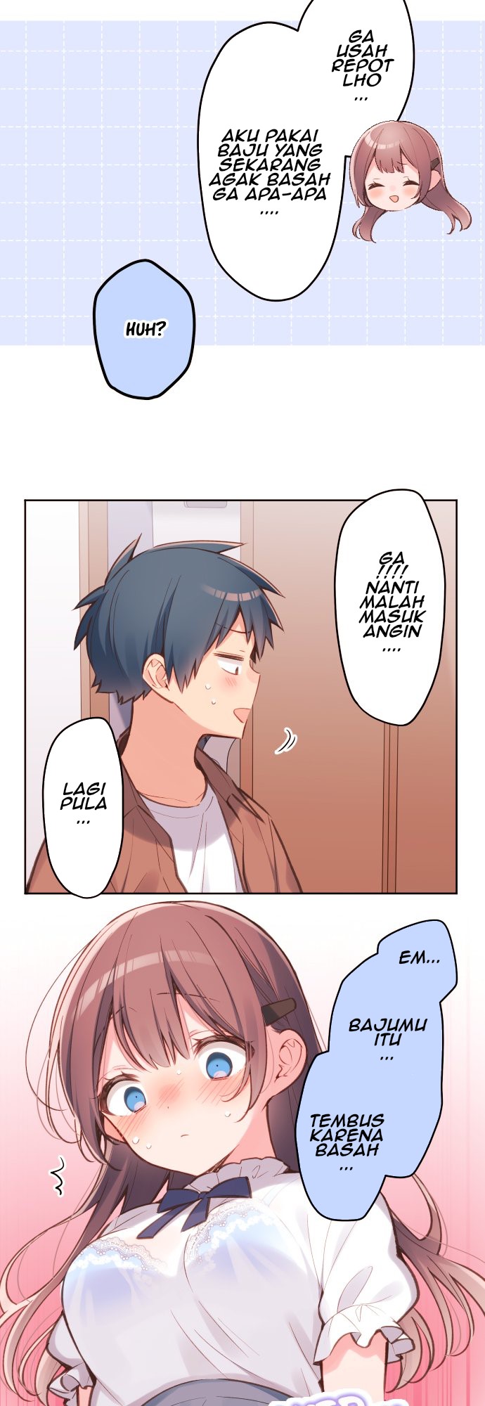 Waka-chan Is Flirty Again Chapter 36 Gambar 8