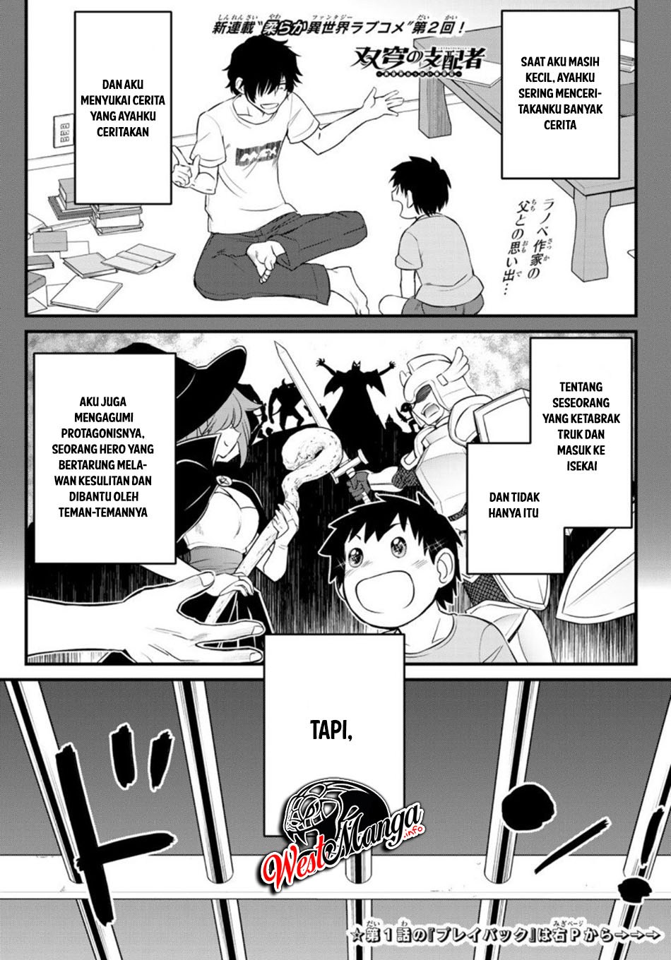 Baca Manga Soukyuu no Shihai-sha ~ Isekai Oppai Musouden Chapter 02 Gambar 2