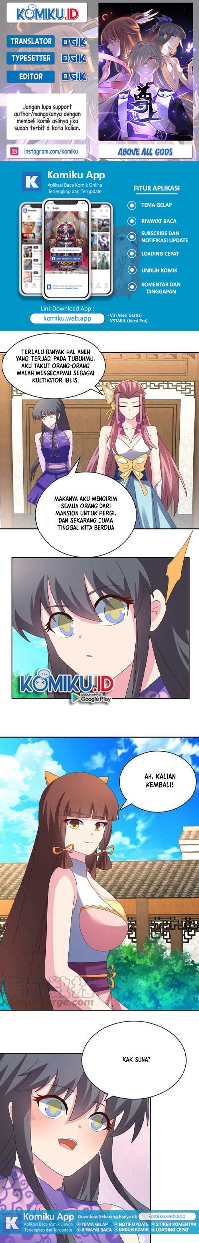 Komik Above All Gods Chapter 354 gambar nomor 1